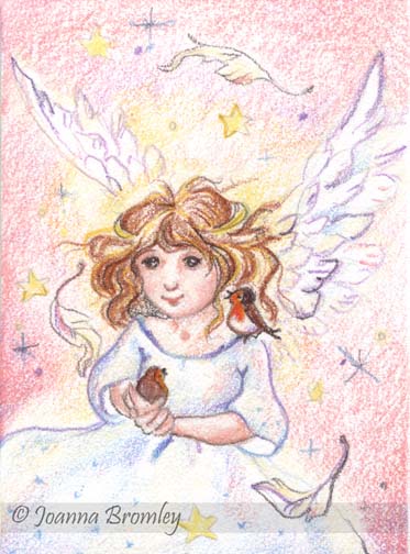 Robin's Angel Cherub by Joanna Bromley